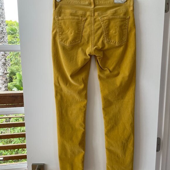 Anthropologie AG Adriano Goldschmied The Stevie Slim‎ Straight Leg Cords, 27R - Picture 2 of 8